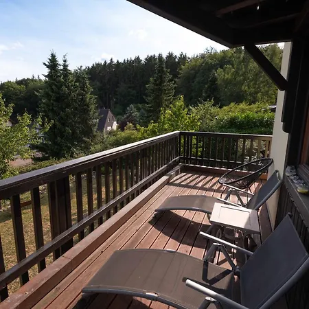 Villa Sonnige Aussicht Losheim Exterior foto